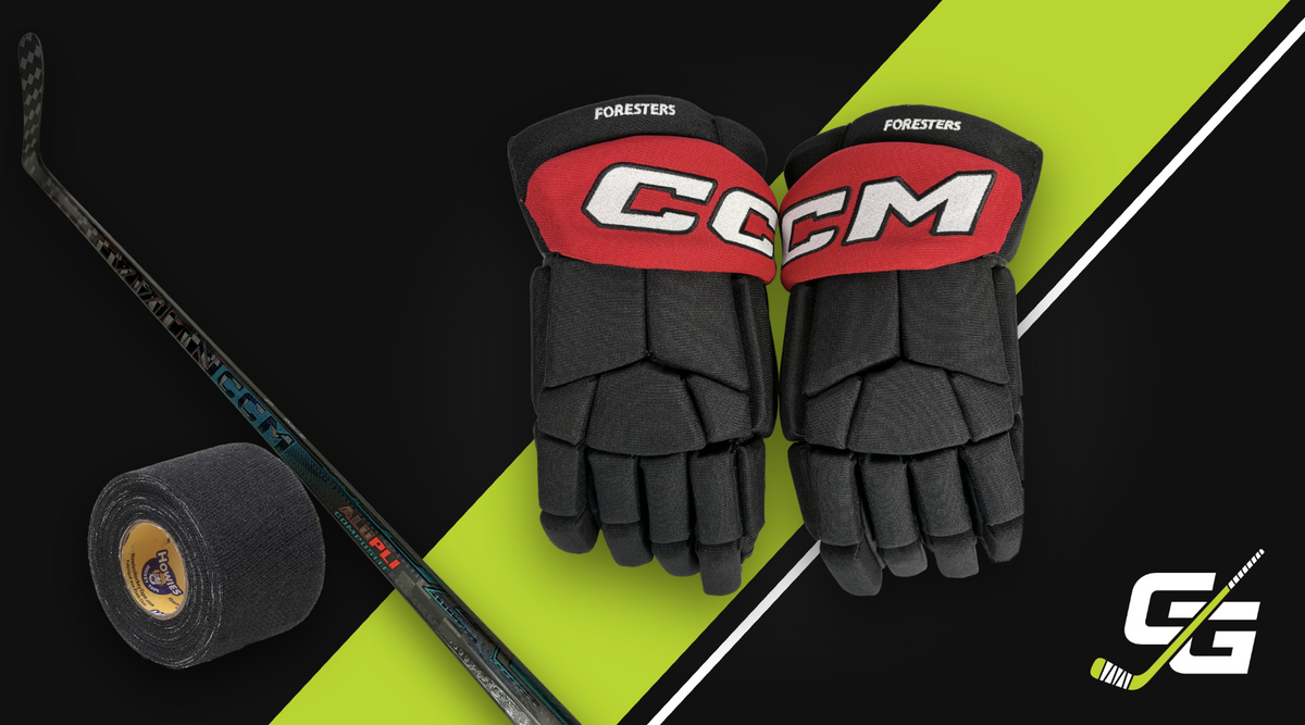Pro stock hockey gloves, grip tape, and stick holiday gift ideas from Gear Guyz