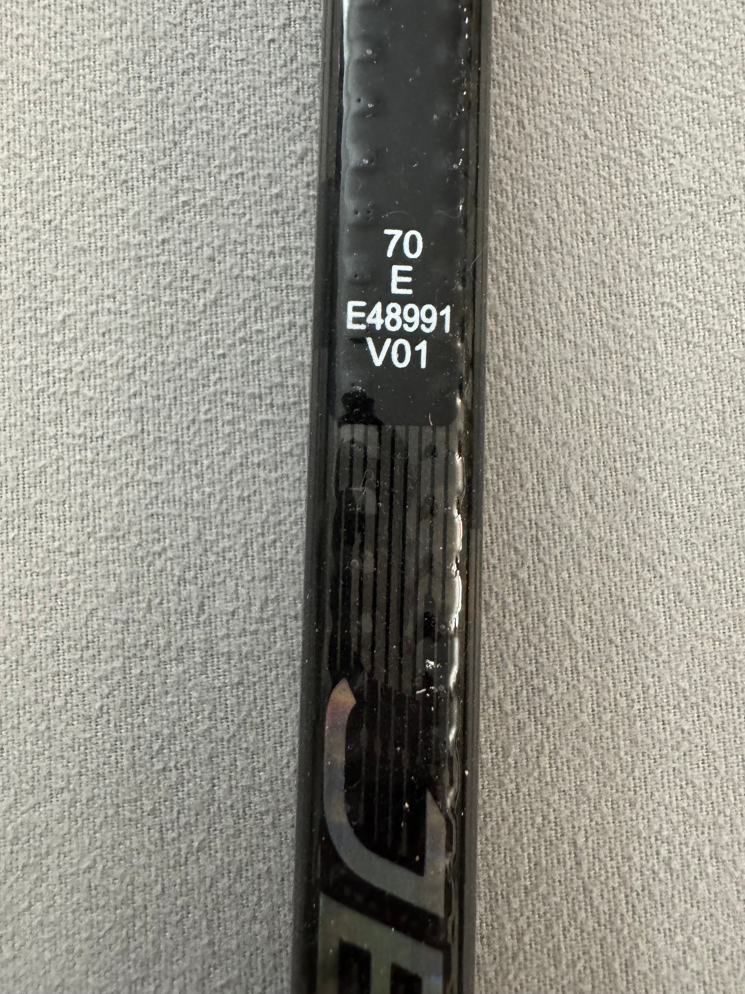 New Chrome CCM Ribcor Trigger 8 Pro (FT7 Pro Dress) Left Hand 70 Flex P28M Pro Stock Stick
