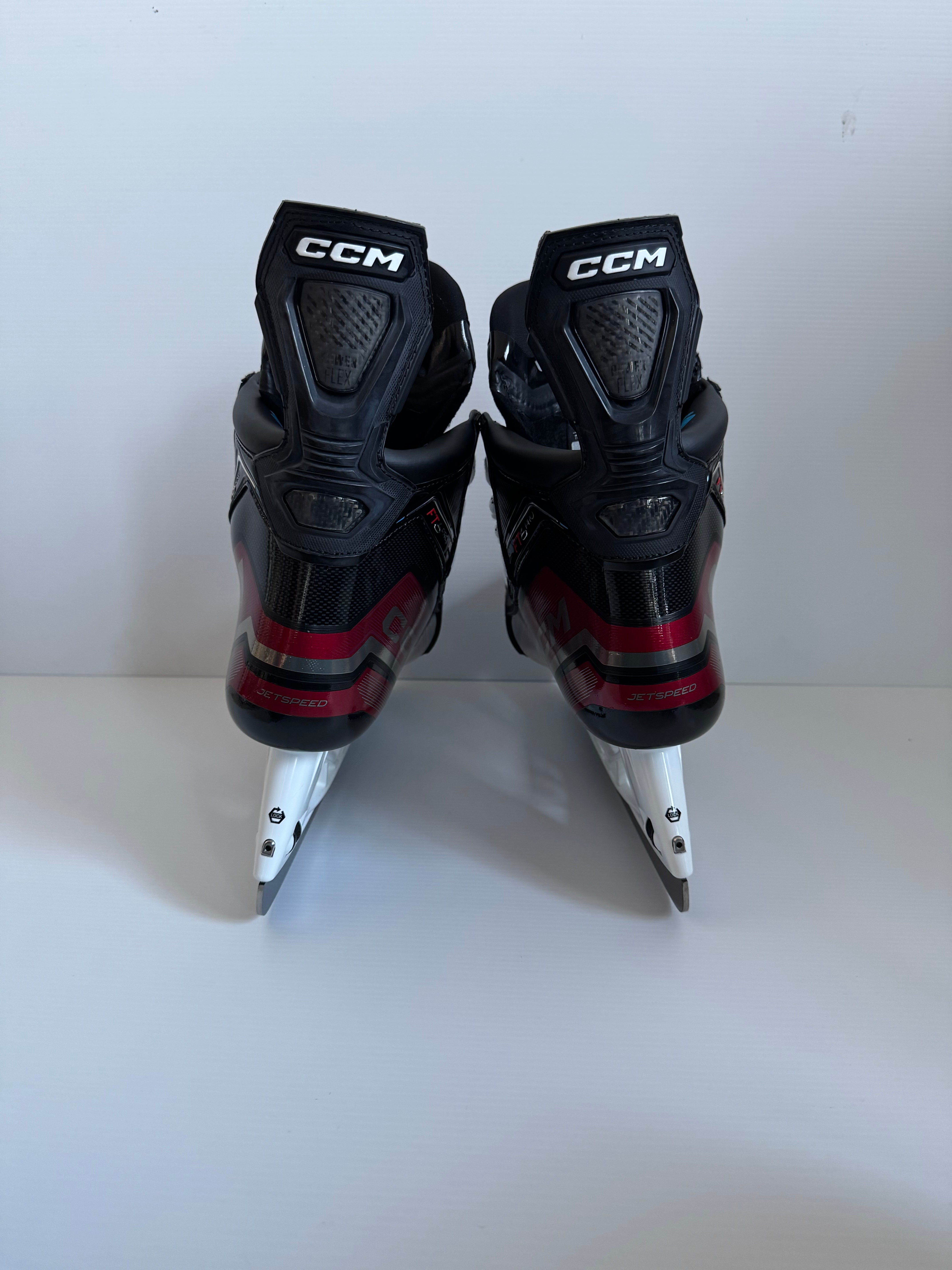New Senior CCM JetSpeed FT6 Pro Size 11.5 Regular Custom Maroon Hockey Skates
