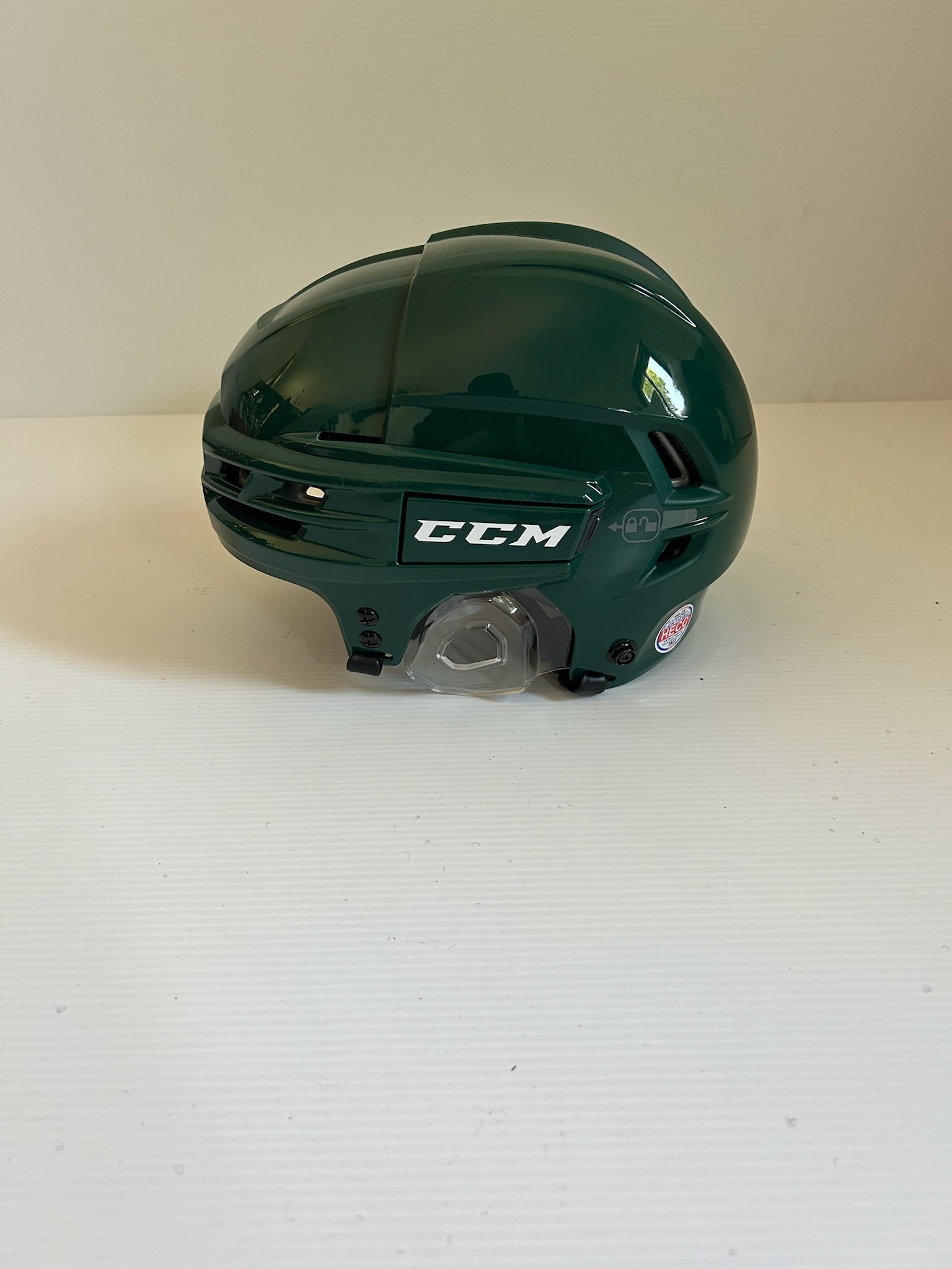 New Small Dark Green CCM Tacks 910 Pro Stock Helmet