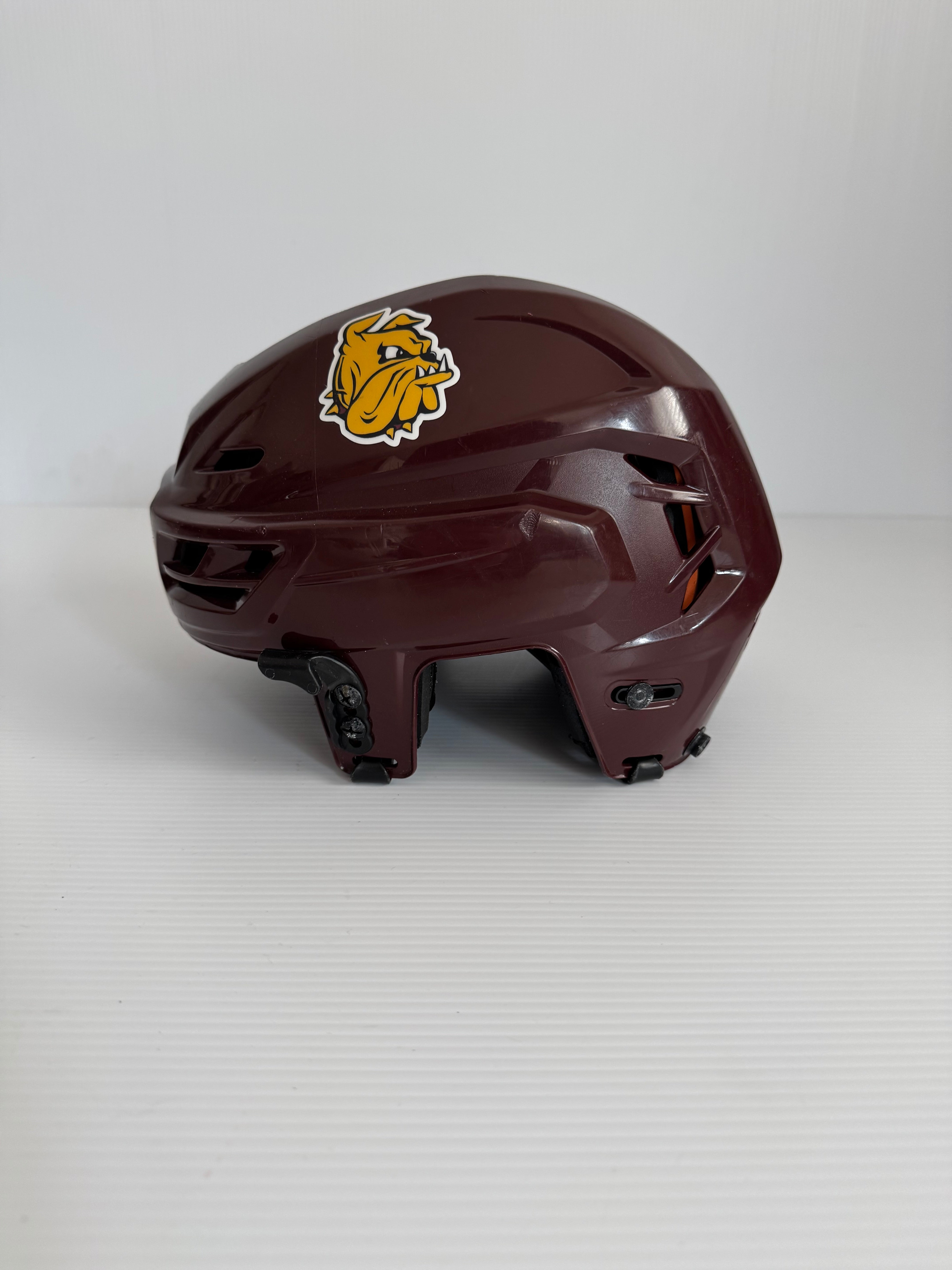 Used NCAA CCM Tacks 310 Helmet – Medium – Maroon – Pro Stock