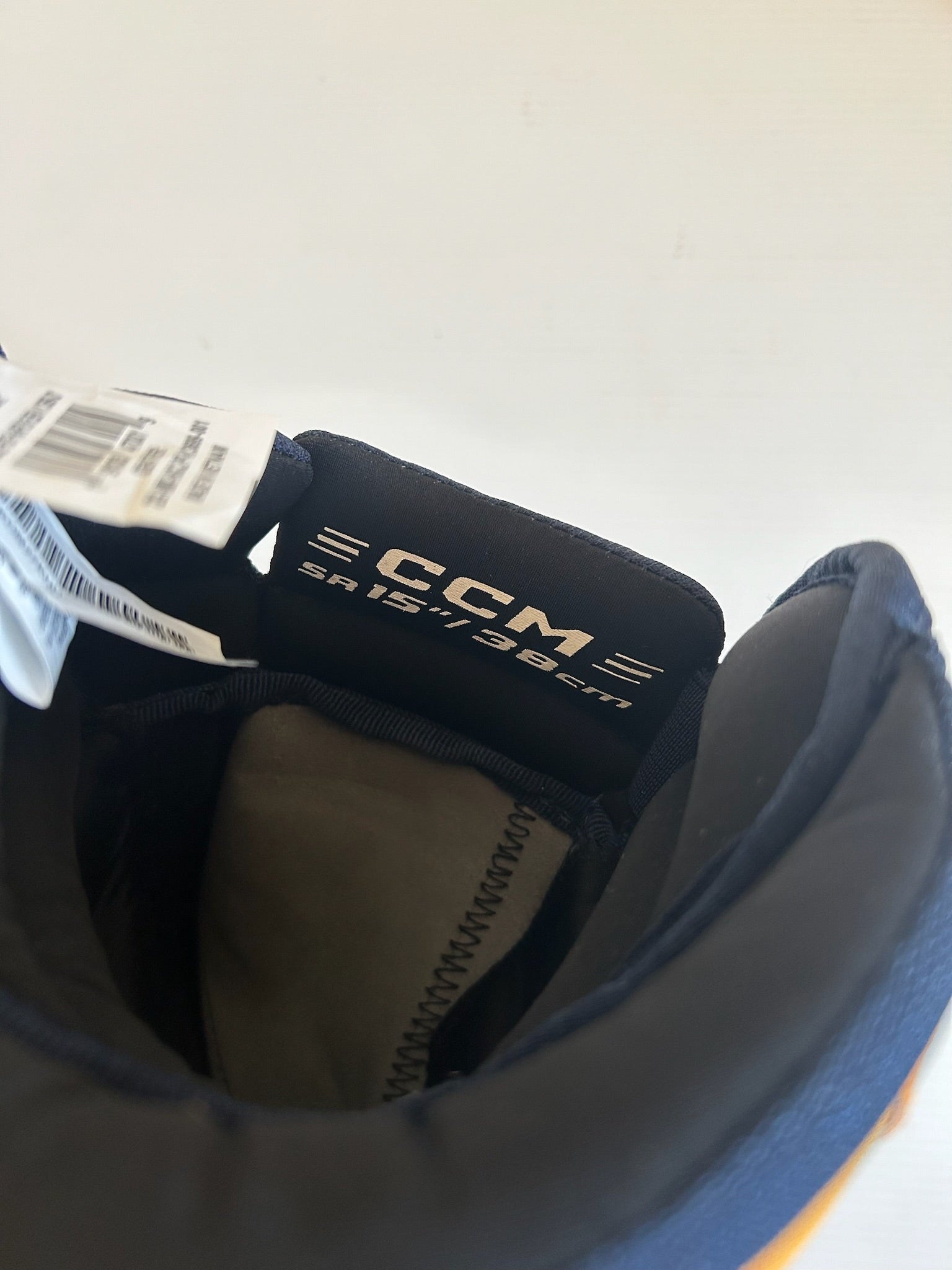New CCM HGCLPRSP 15" Hockey Gloves - Navy/Yellow