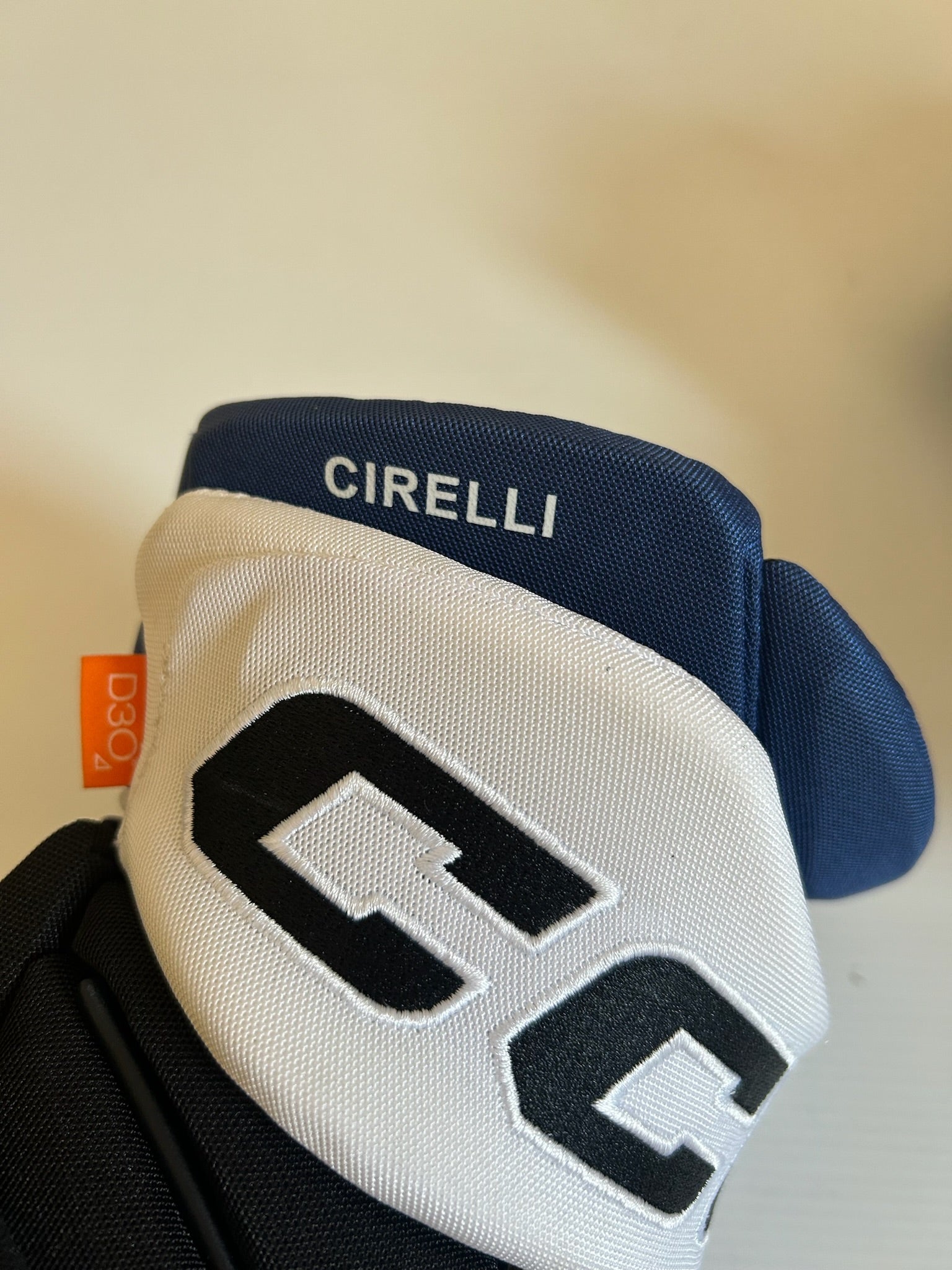 New CCM HGPJSPP 14" Hockey Gloves - Royal/Black/Grey/White