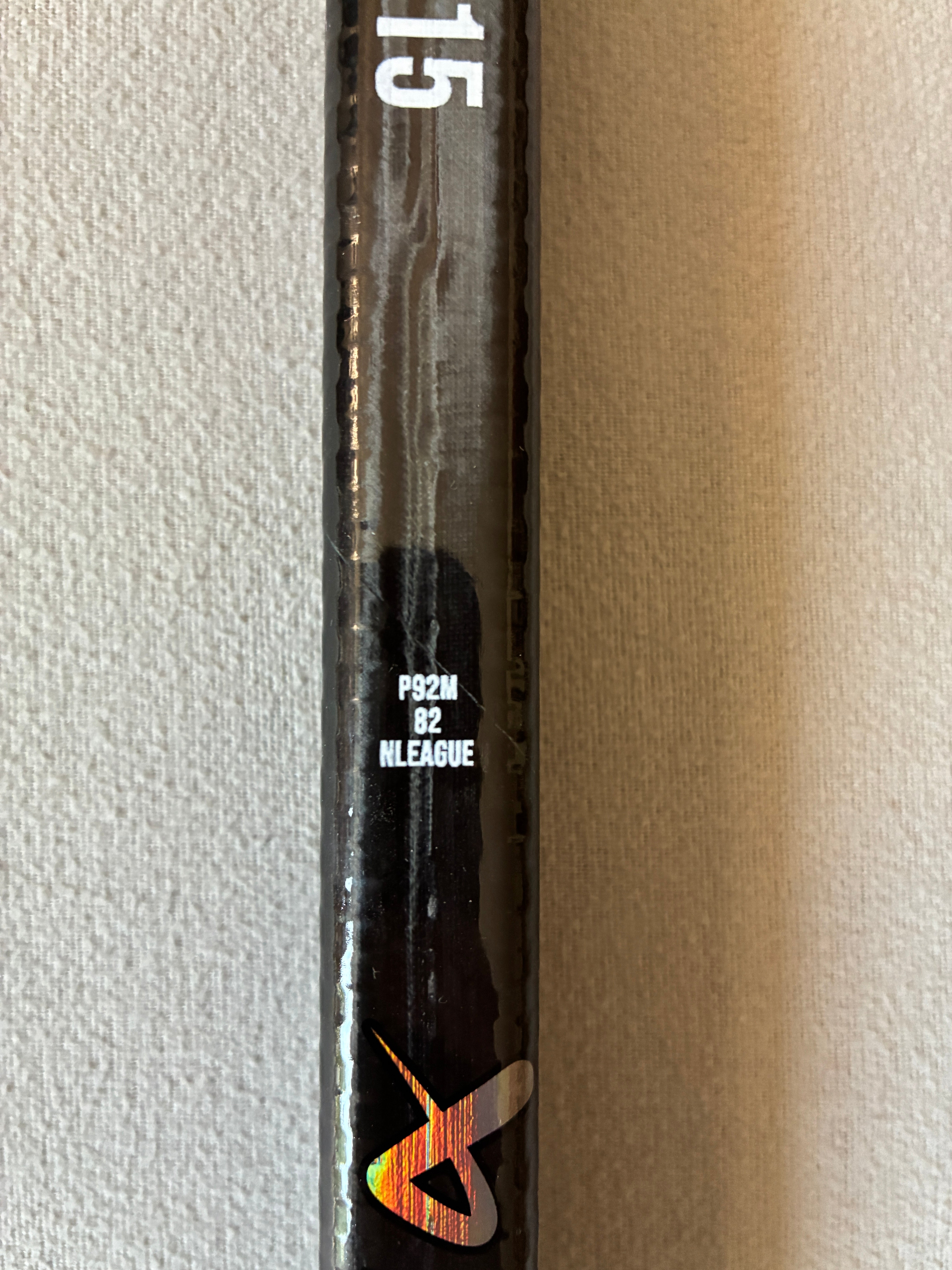 New 82 Flex P92M Senior Bauer Nexus League (Tracer dress) Left Hand Pro Stock Hockey Stick - Black