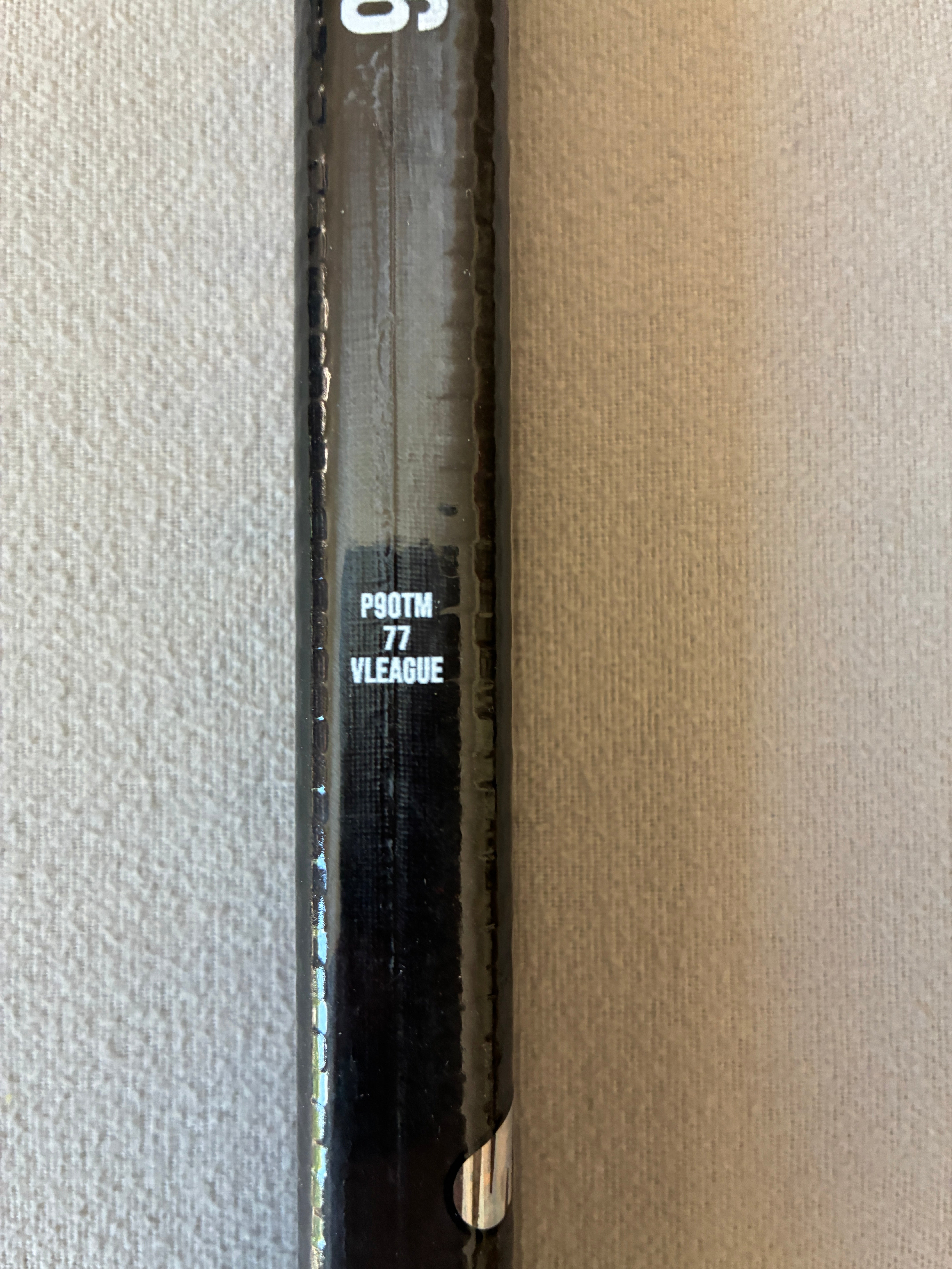 New 77 Flex P90TM Senior Bauer Vapor League (Flylite dress) Right Hand Pro Stock Hockey Stick - Black