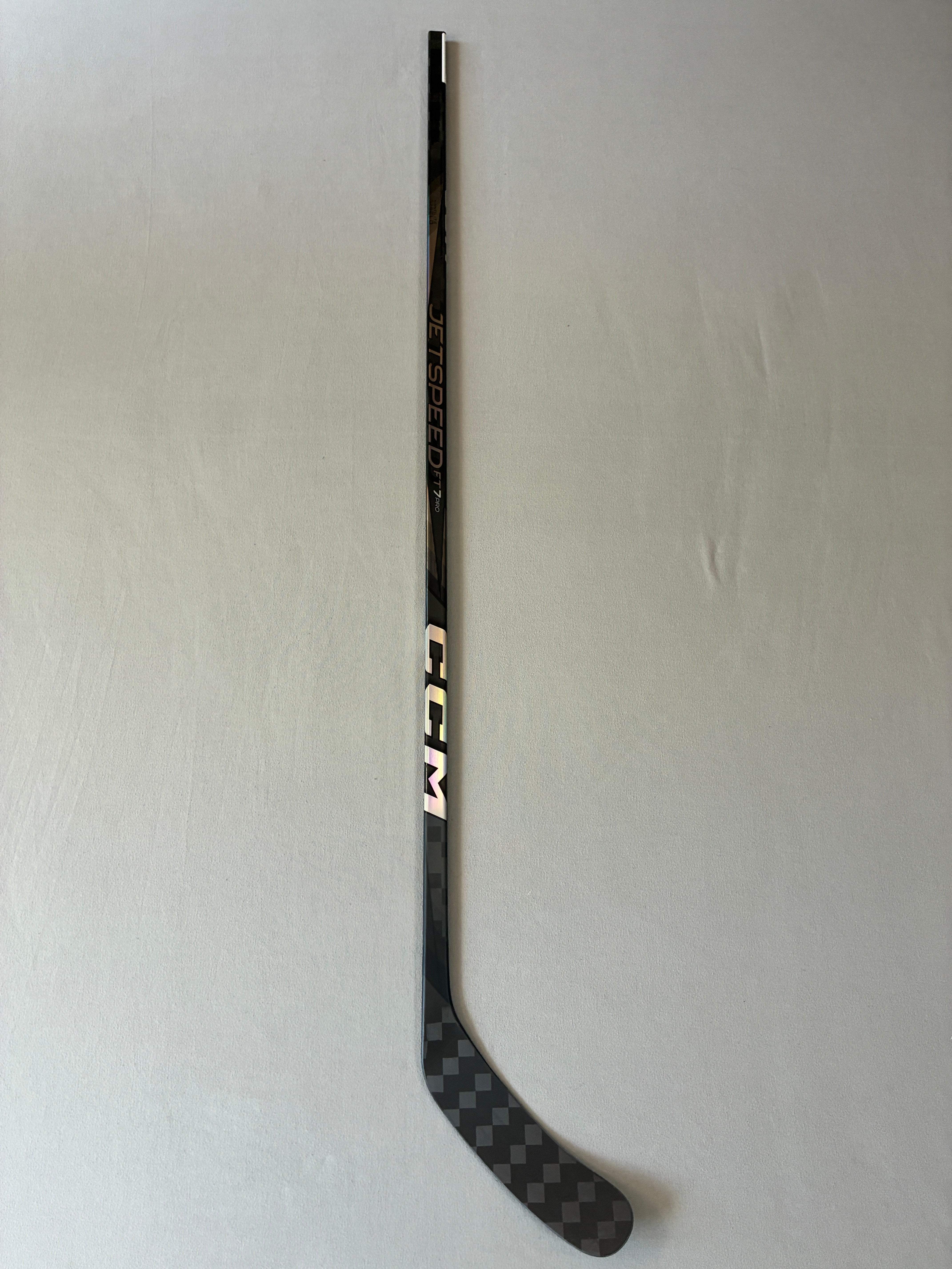 New 85 Flex P92M Senior CCM JetSpeed FT7 Pro Left Hand Pro Stock Hockey Stick - Black