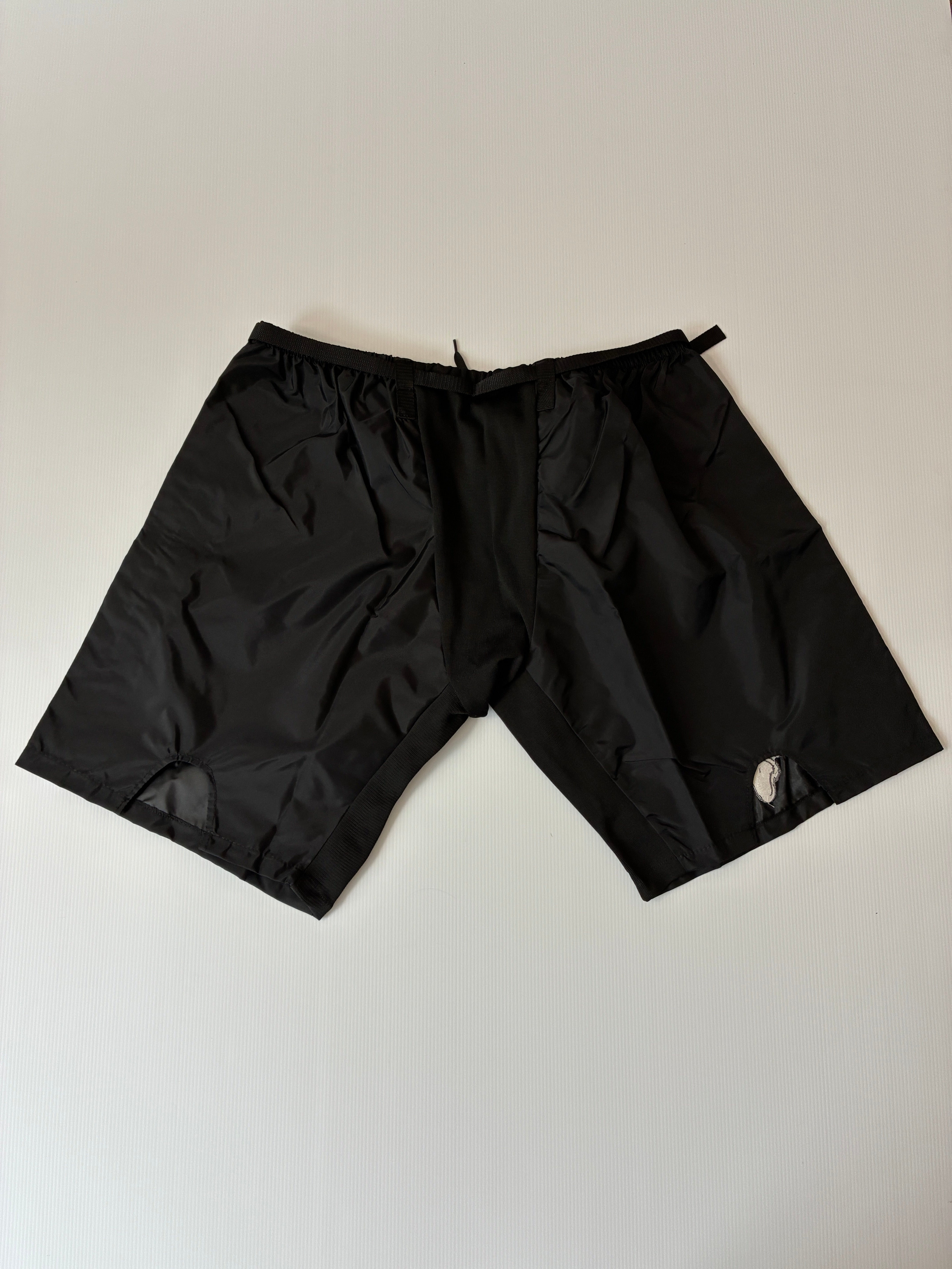 New Senior CCM PP25GC Pro Stock Hockey Pant Shells - Black/Red/White
