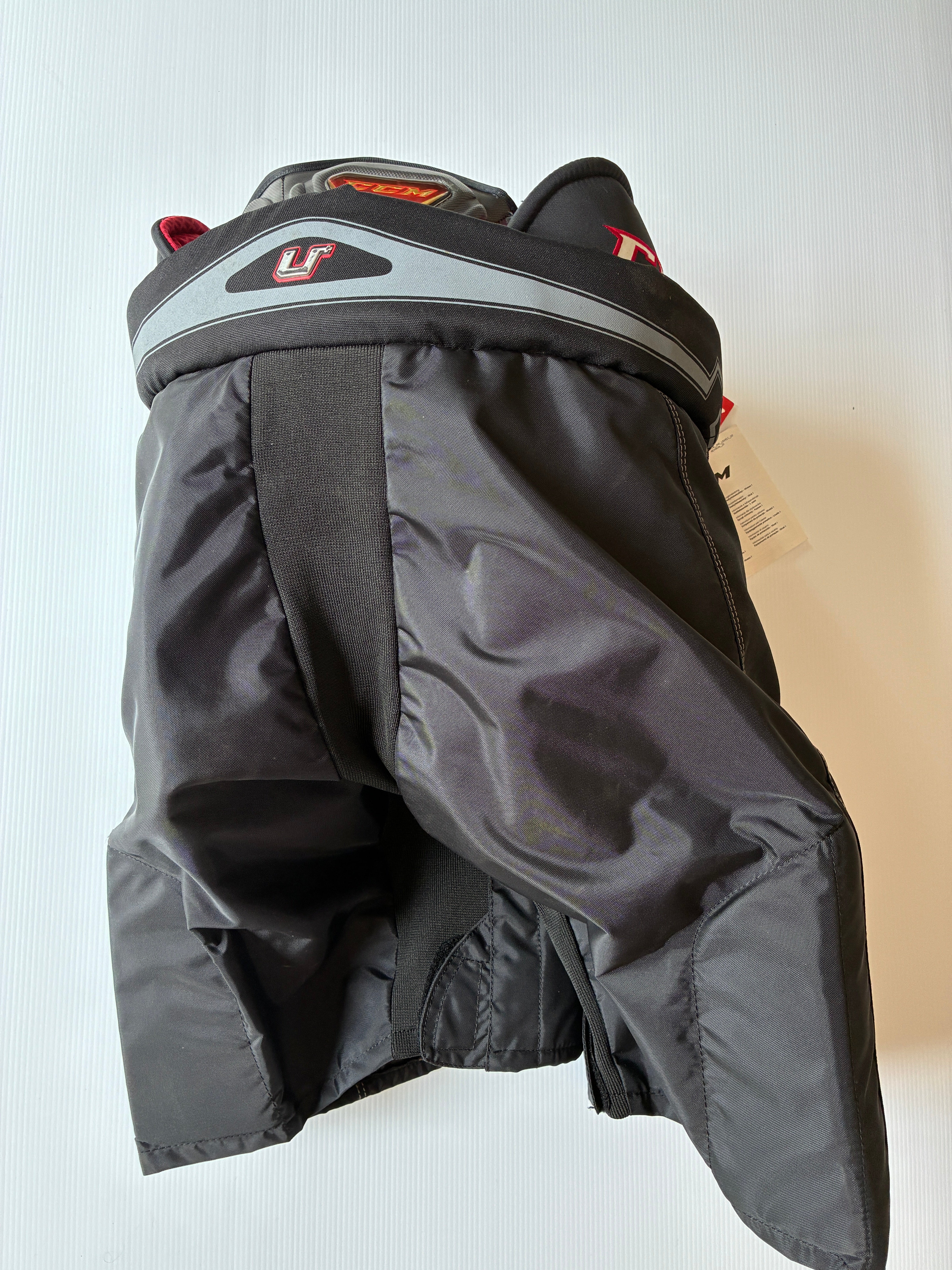 New Senior Medium CCM U+CS Hockey Pants - Black