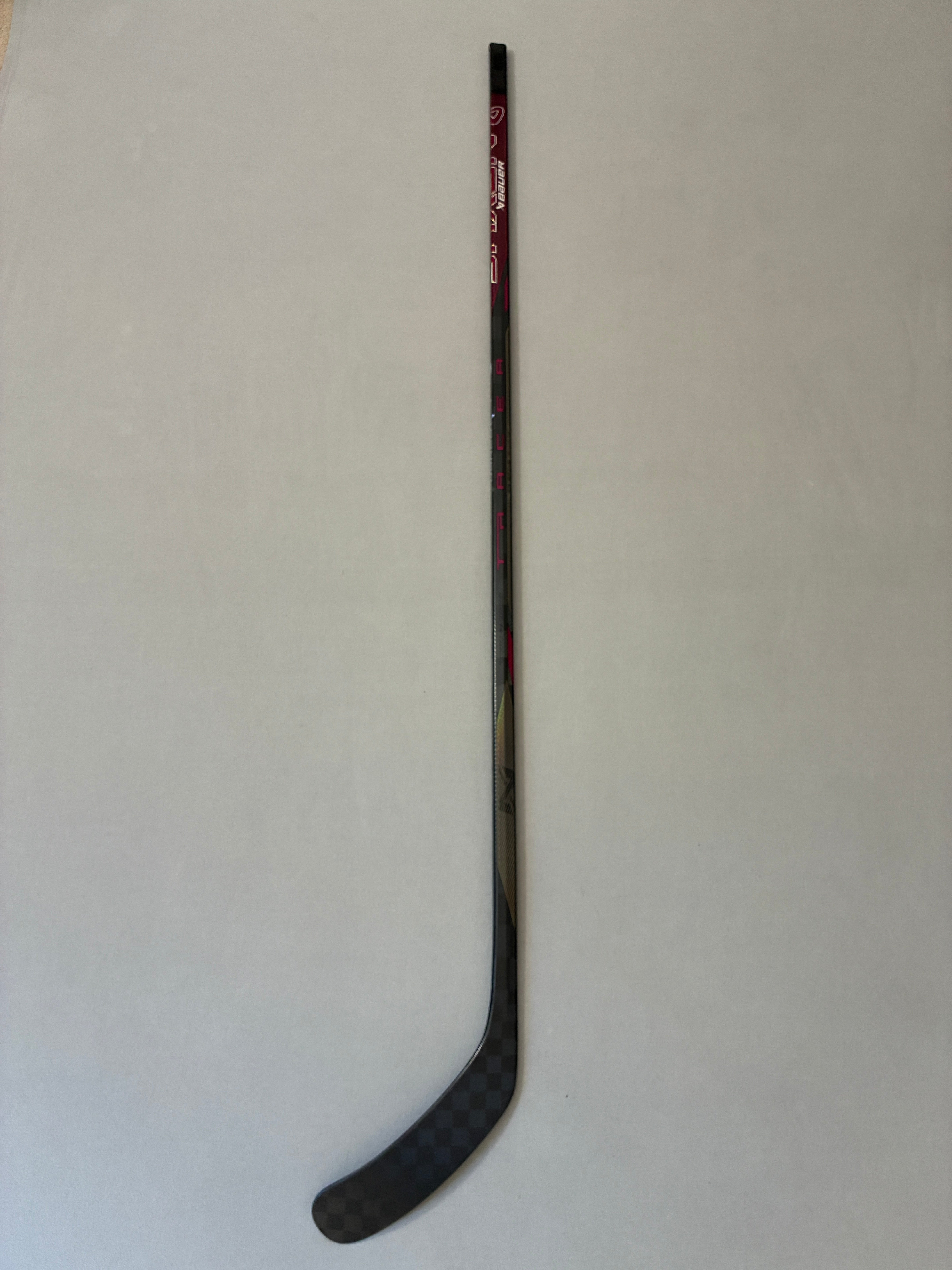 New 87 Flex P92M Senior Bauer Nexus Tracer Left Hand Pro Stock Hockey Stick - Maroon