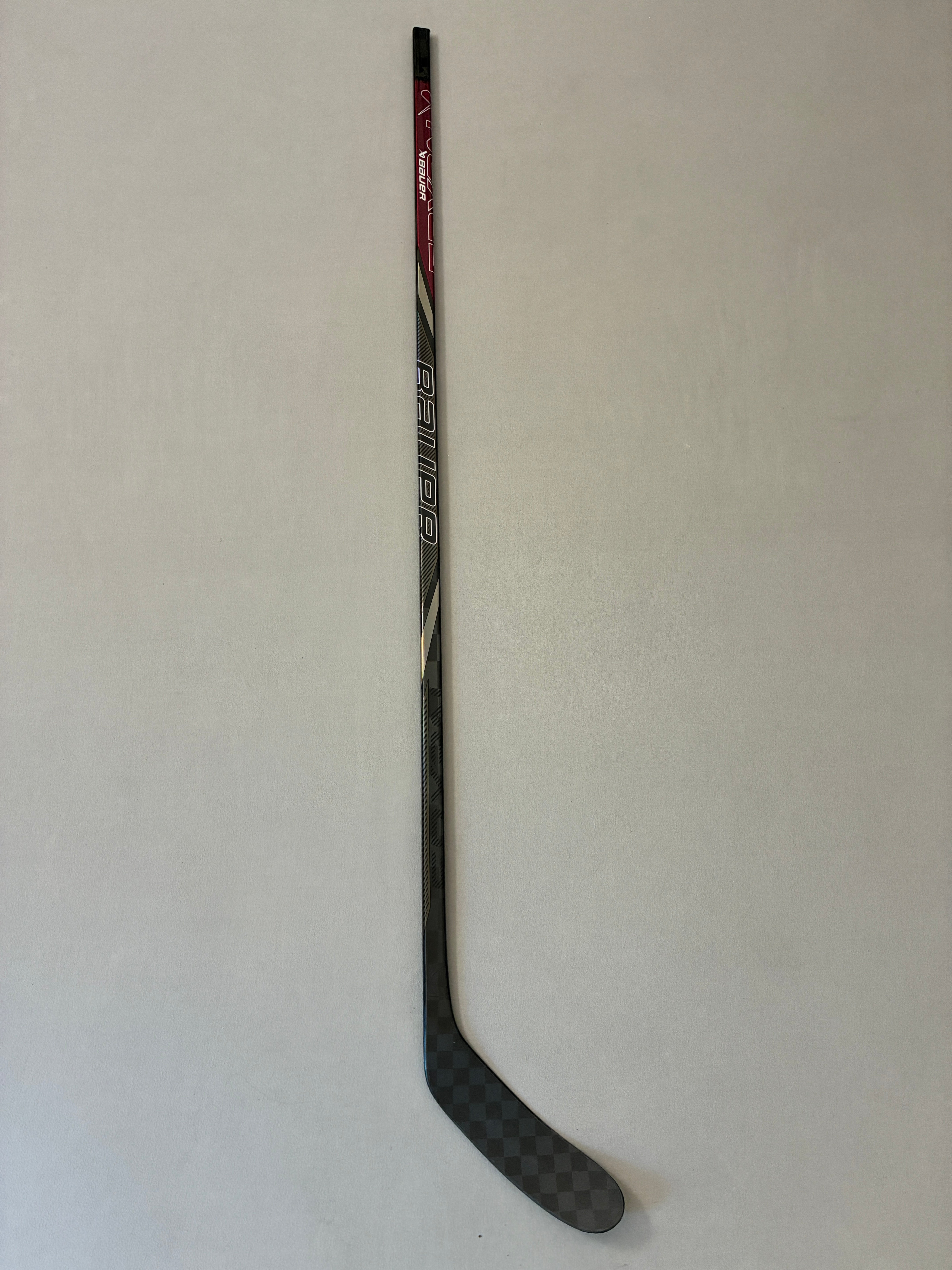 New 87 Flex P28M Senior Bauer Nexus Tracer Left Hand Pro Stock Hockey Stick - Maroon