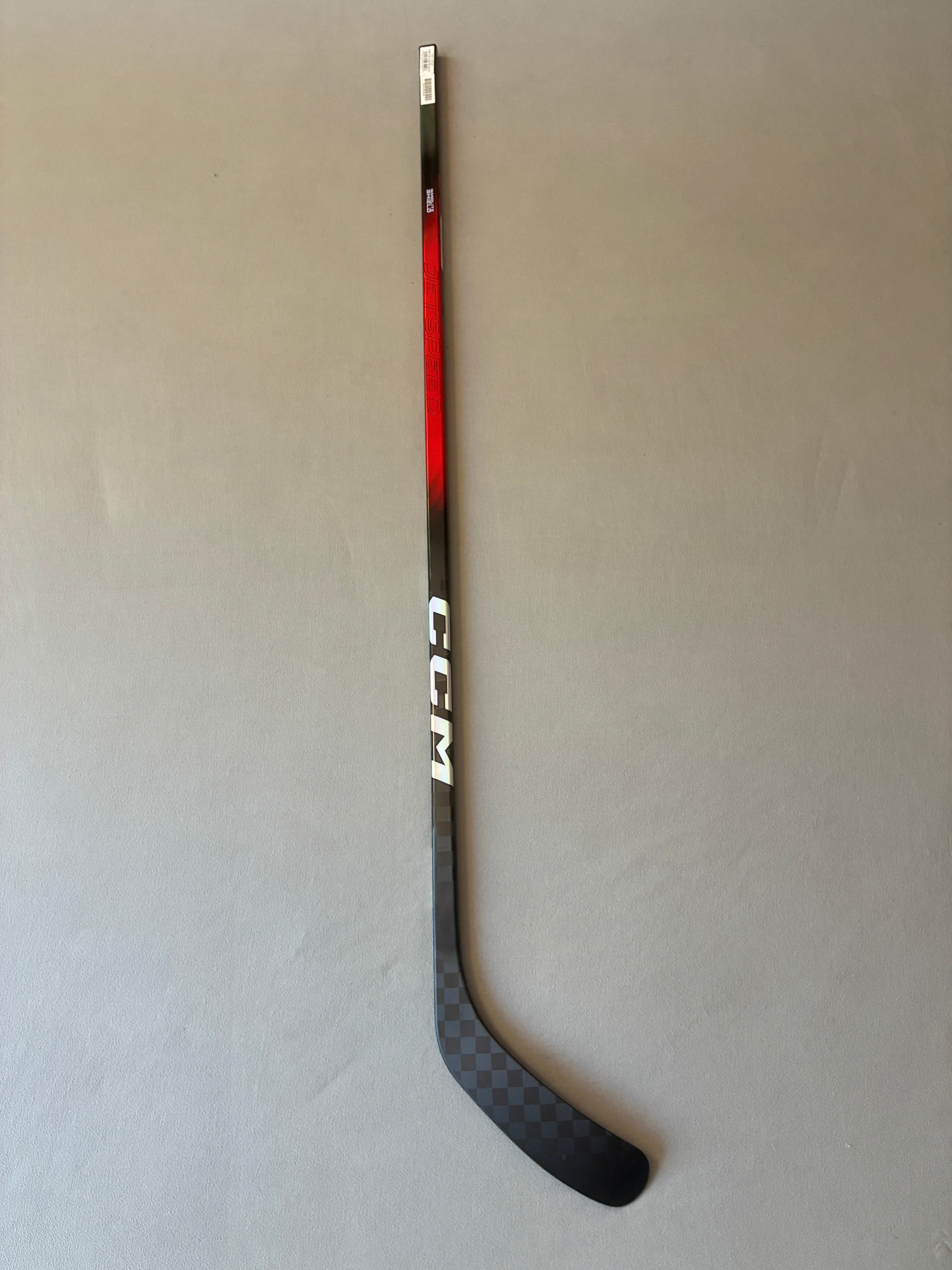 New 75 Flex P90TM Senior CCM Ribcor Team (Jetspeed dress) Right Hand Pro Stock Hockey Stick - Red