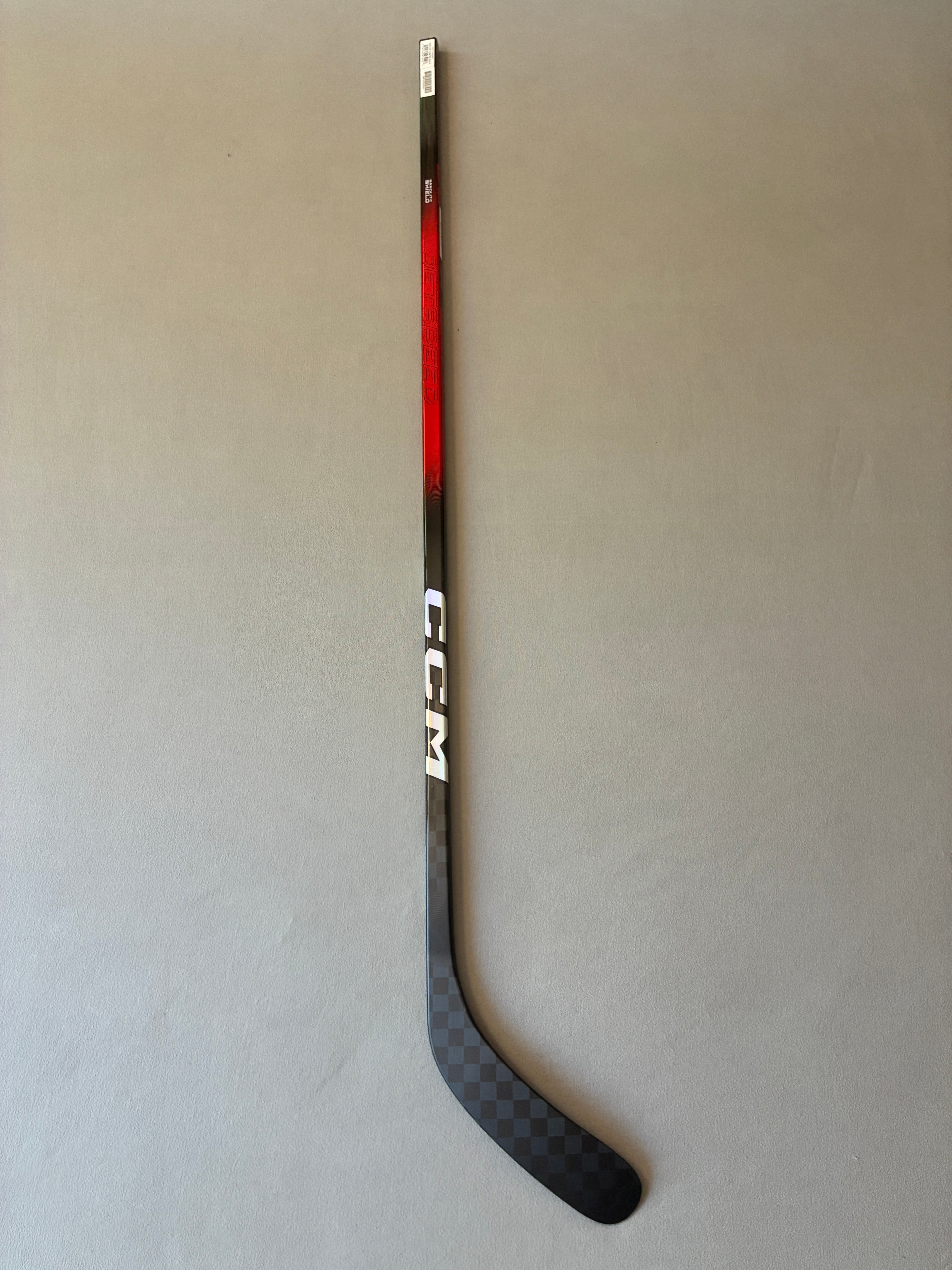 New 85 Flex P88 Senior CCM Ribcor Team (Jetspeed dress) Right Hand Pro Stock Hockey Stick - Red