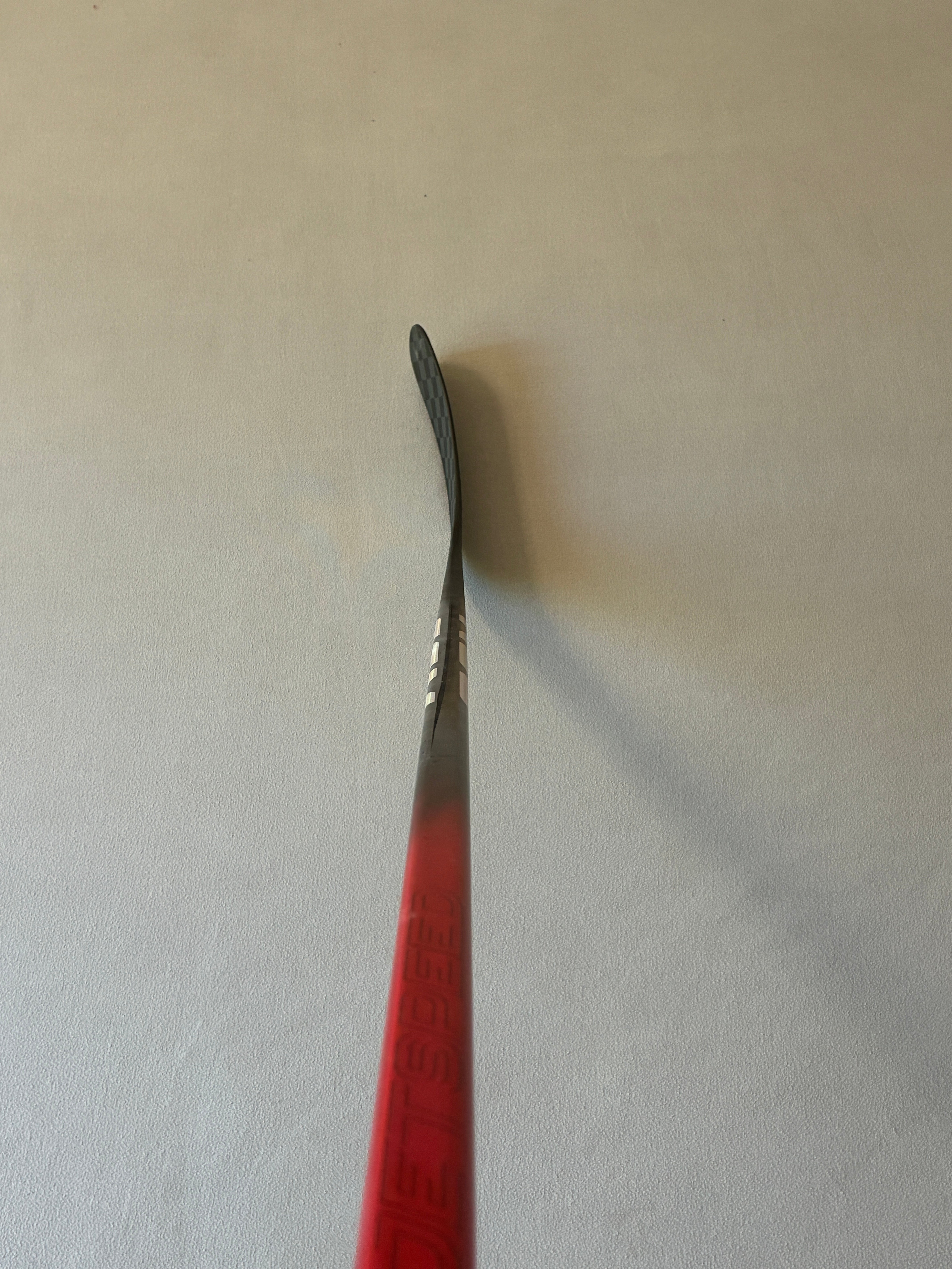 New 85 Flex P88 Senior CCM Ribcor Team (Jetspeed dress) Right Hand Pro Stock Hockey Stick - Red