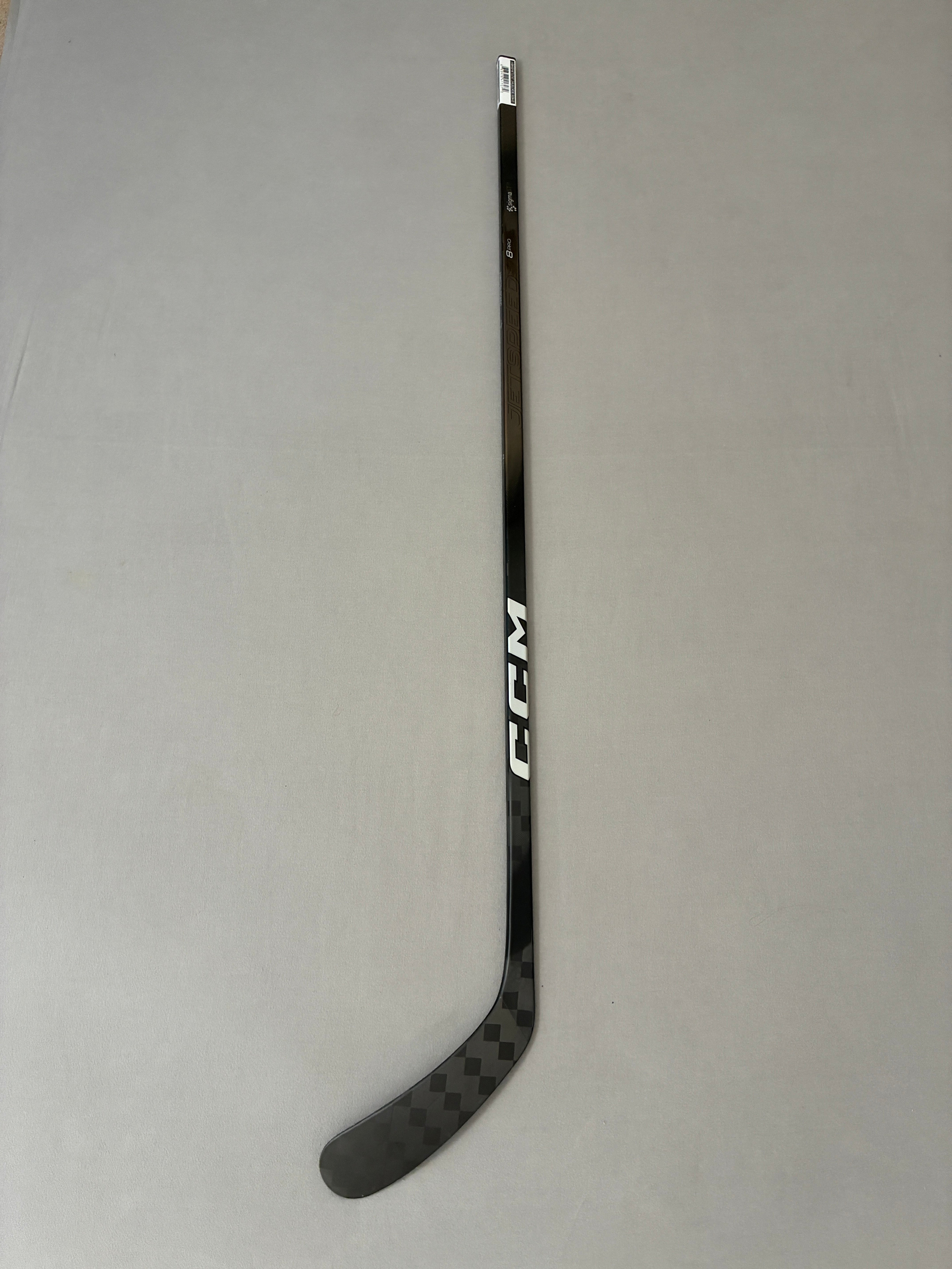 New 80 Flex P29 Senior CCM JetSpeed FT8 Pro Left Hand Pro Stock Hockey Stick - Chrome