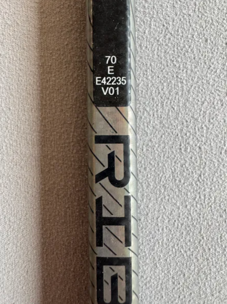 Used 70 Flex P28M Senior CCM RibCor Trigger 8 Pro Left Hand Pro Stock Hockey Stick