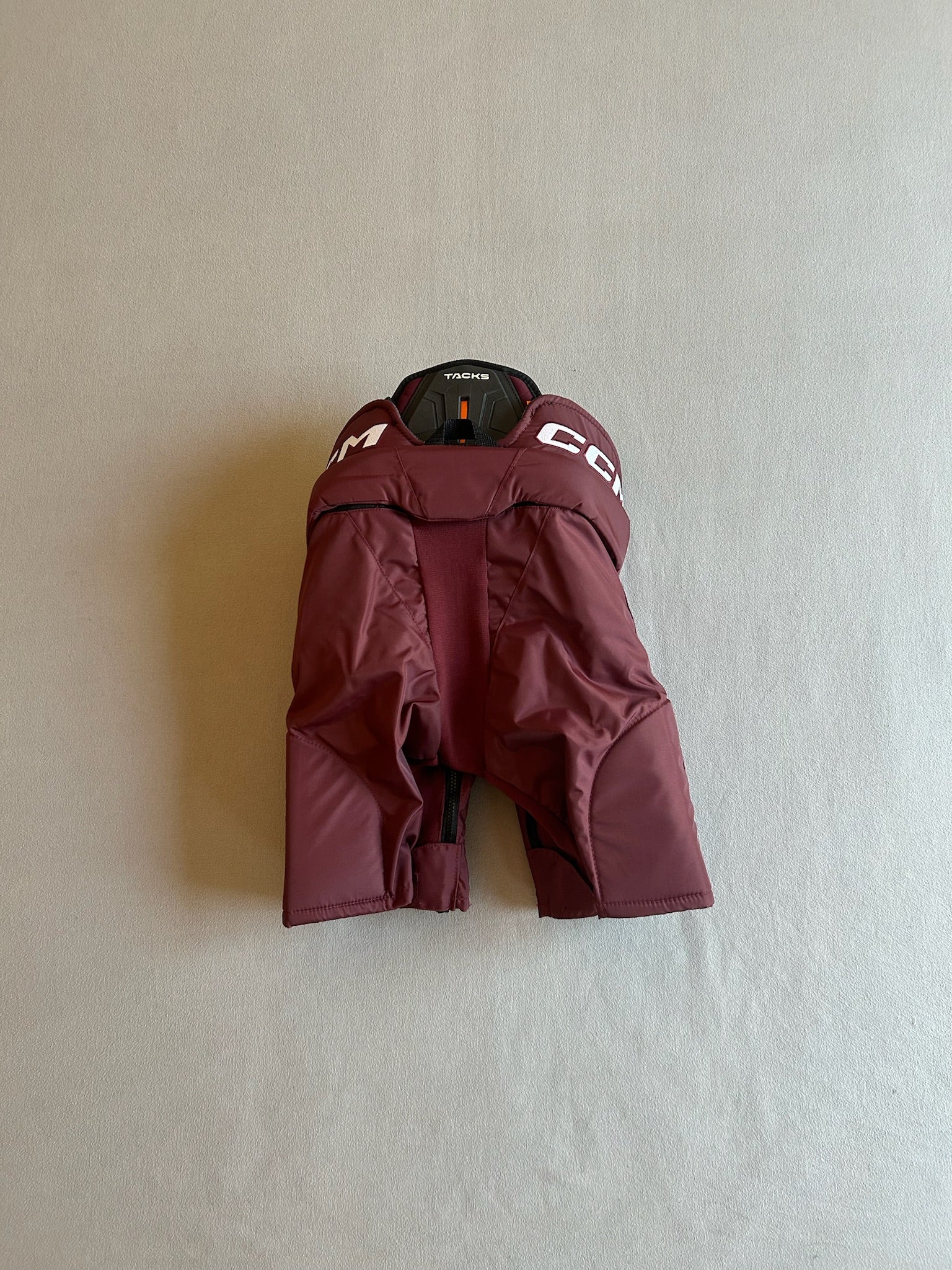 New Maroon Junior CCM Tacks 95C Pro Stock Hockey Pants