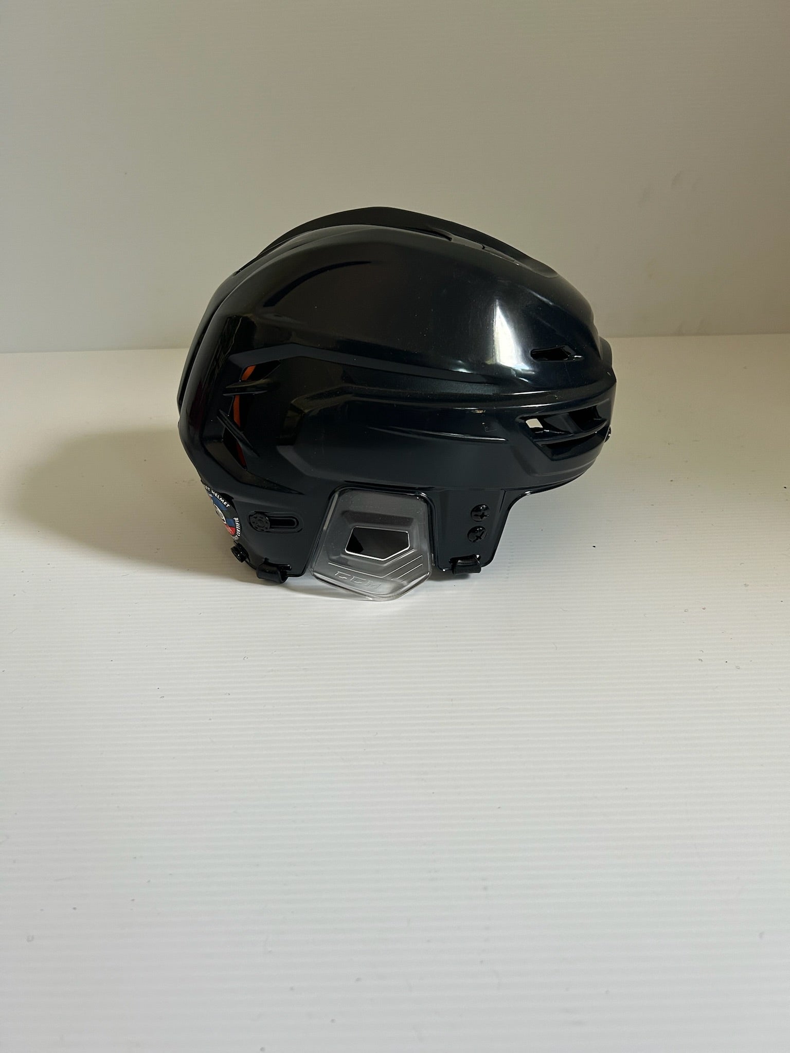 New Midnight Blue CCM Tacks 710 Pro Stock Helmet