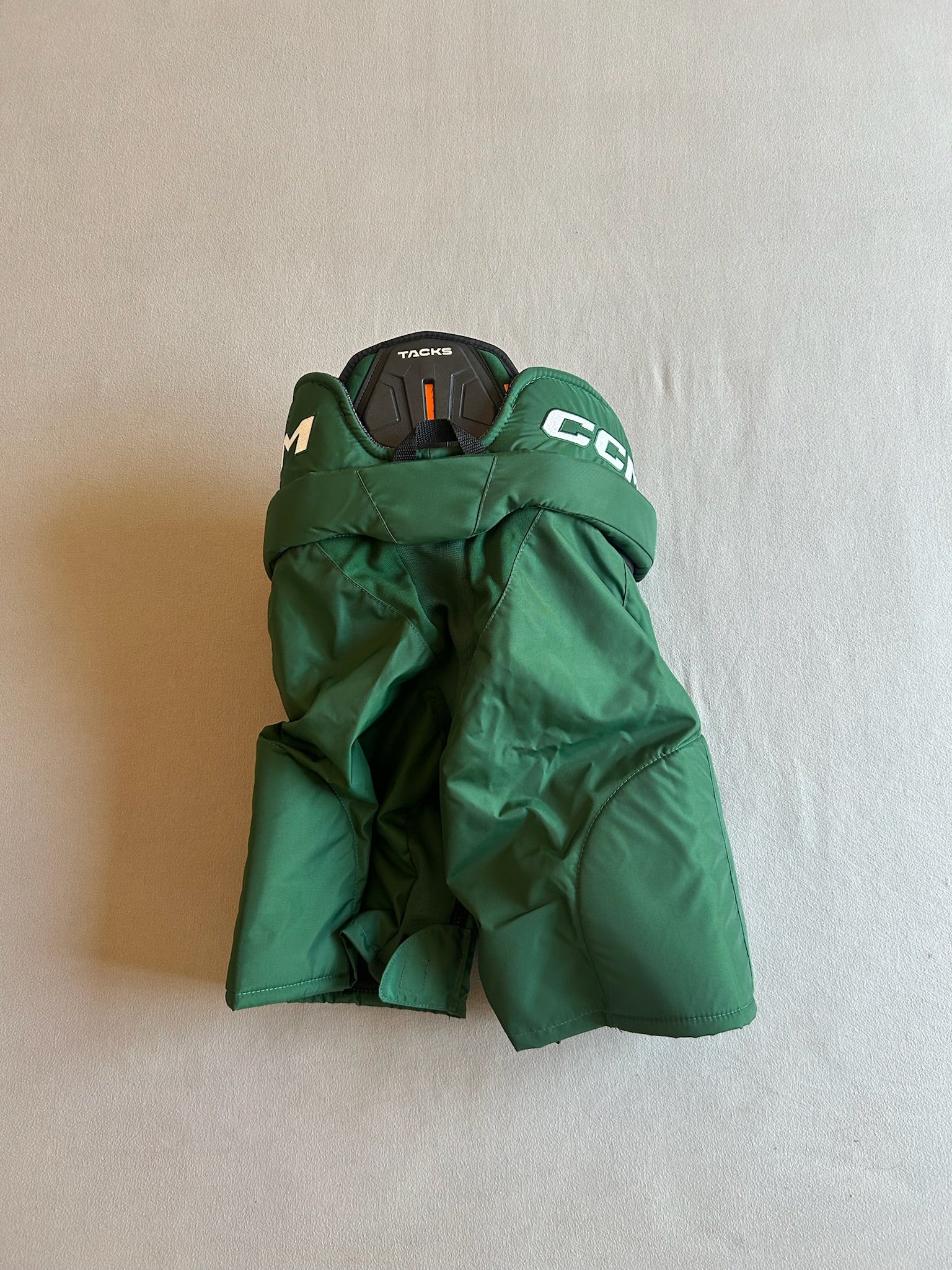 New Green CCM Tacks 95C Pro Stock Hockey Pants Junior Large