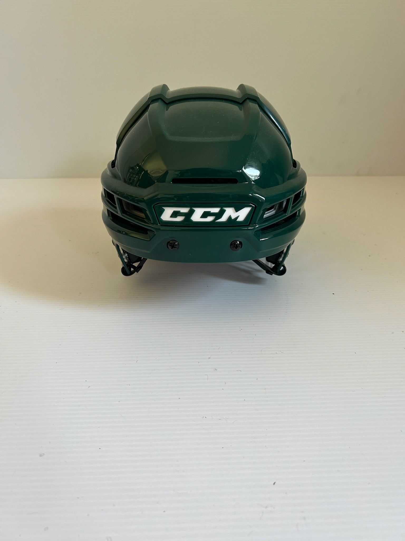 New Small Dark Green CCM Tacks 910 Pro Stock Helmet