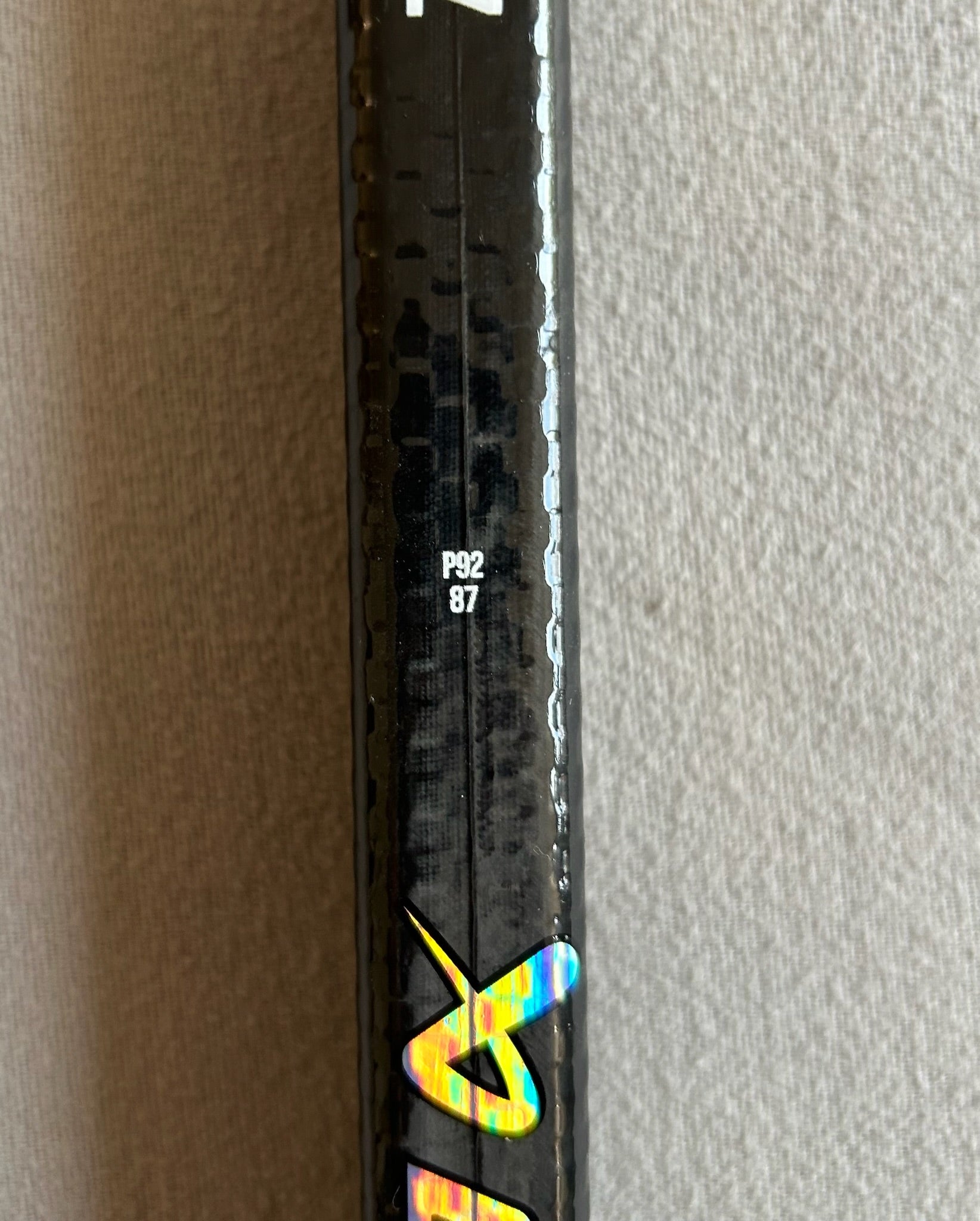 New Gold Bauer Nexus Tracer Left Hand 87 Flex P92 Pro Stock Stick