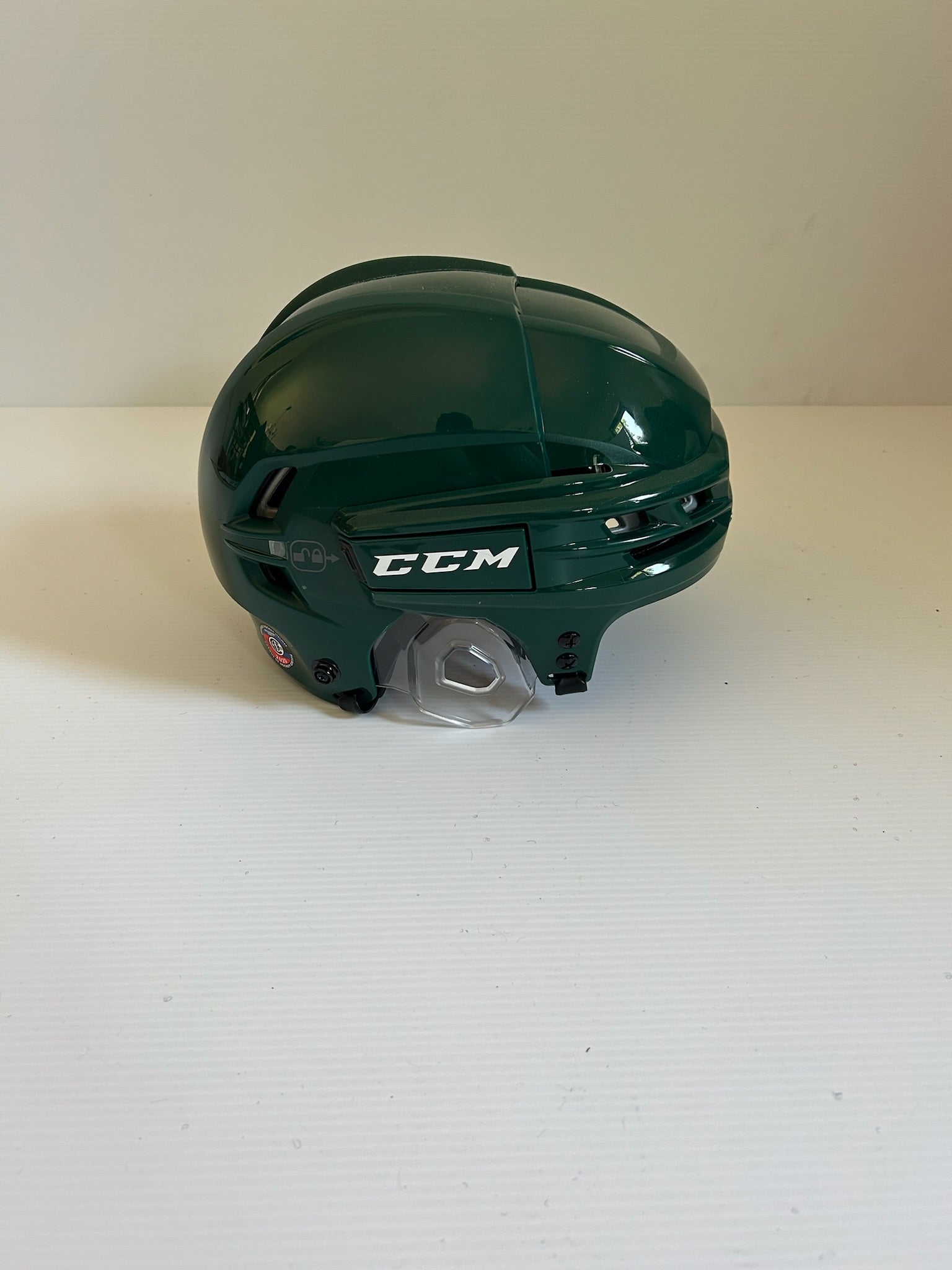 New Small Dark Green CCM Tacks 910 Pro Stock Helmet
