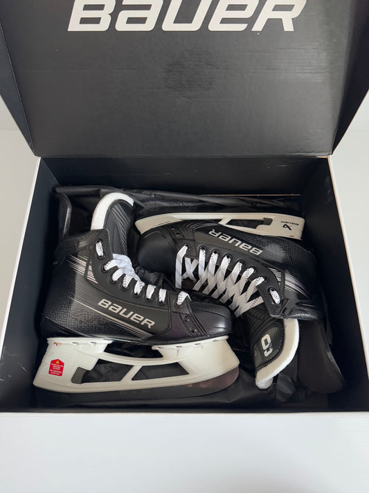 New Custom Bauer Vapor Hyperlite 2 Hockey Skates Pro Stock Size R: 8.25 L: 7.75 Fit 2