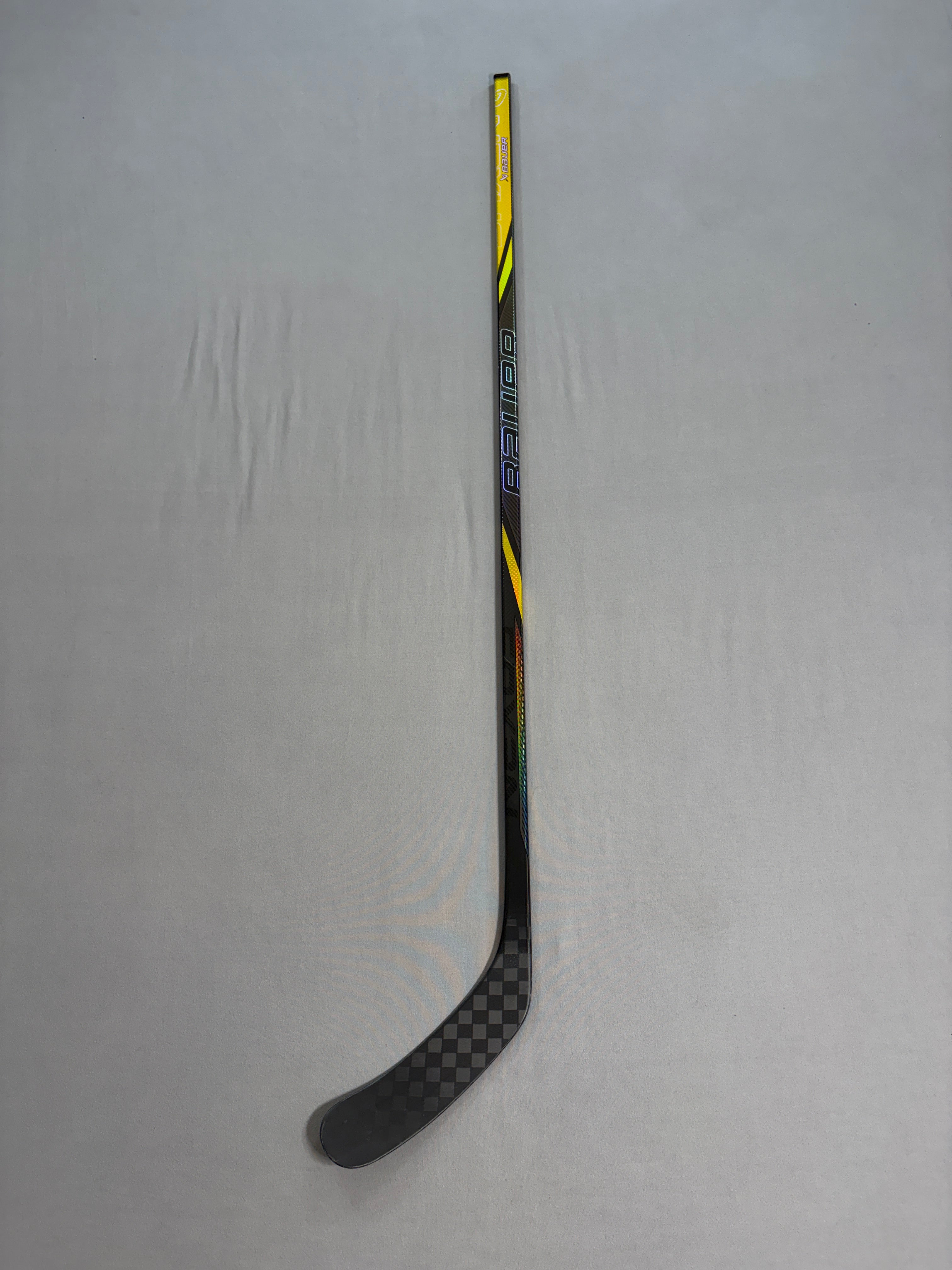 New 95 Flex P92 Senior Bauer Nexus League (Tracer dress) Right Hand Pro Stock Hockey Stick - Gold