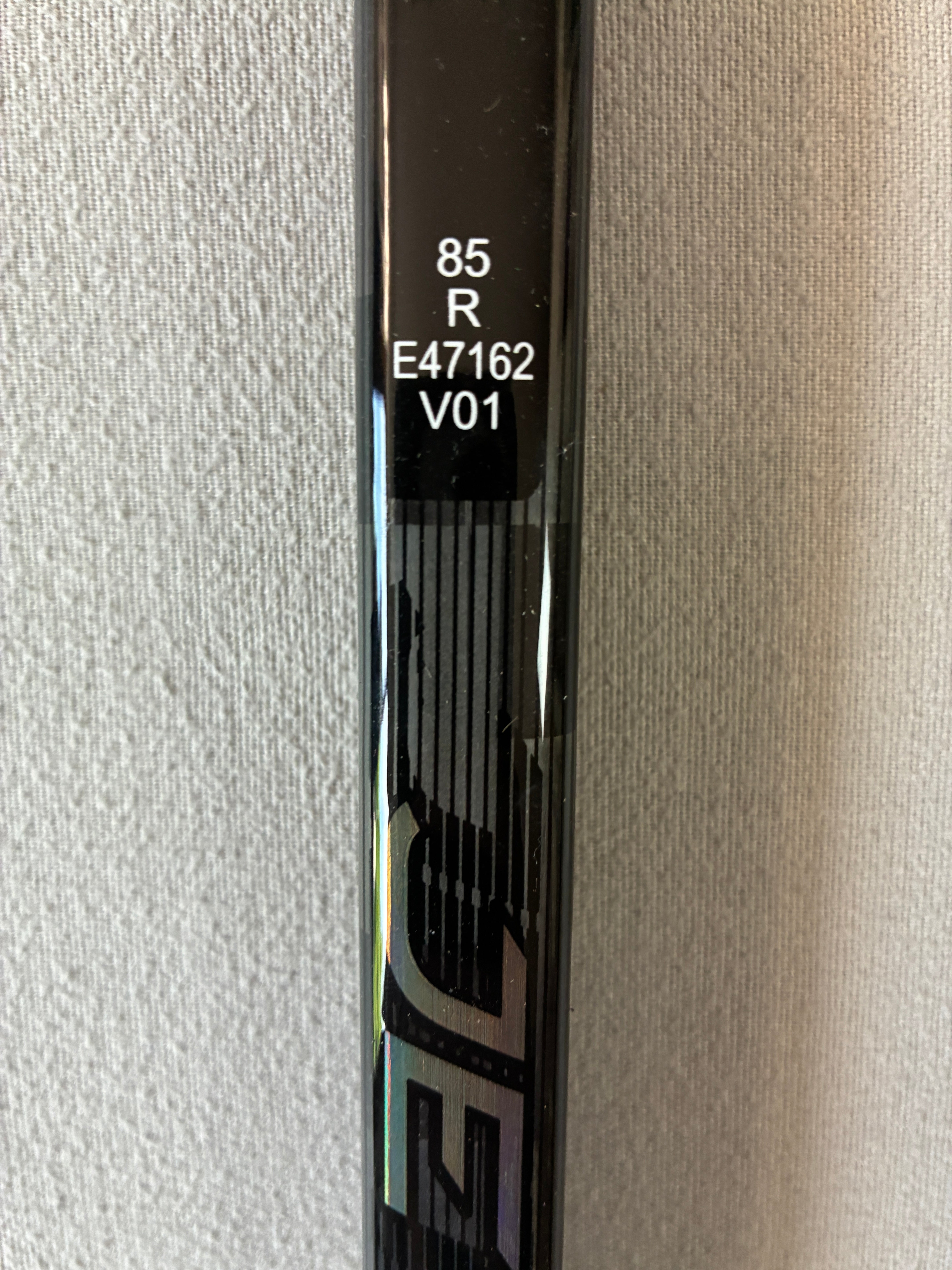 New 85 Flex P92M Senior CCM JetSpeed FT7 Pro Left Hand Pro Stock Hockey Stick - Black
