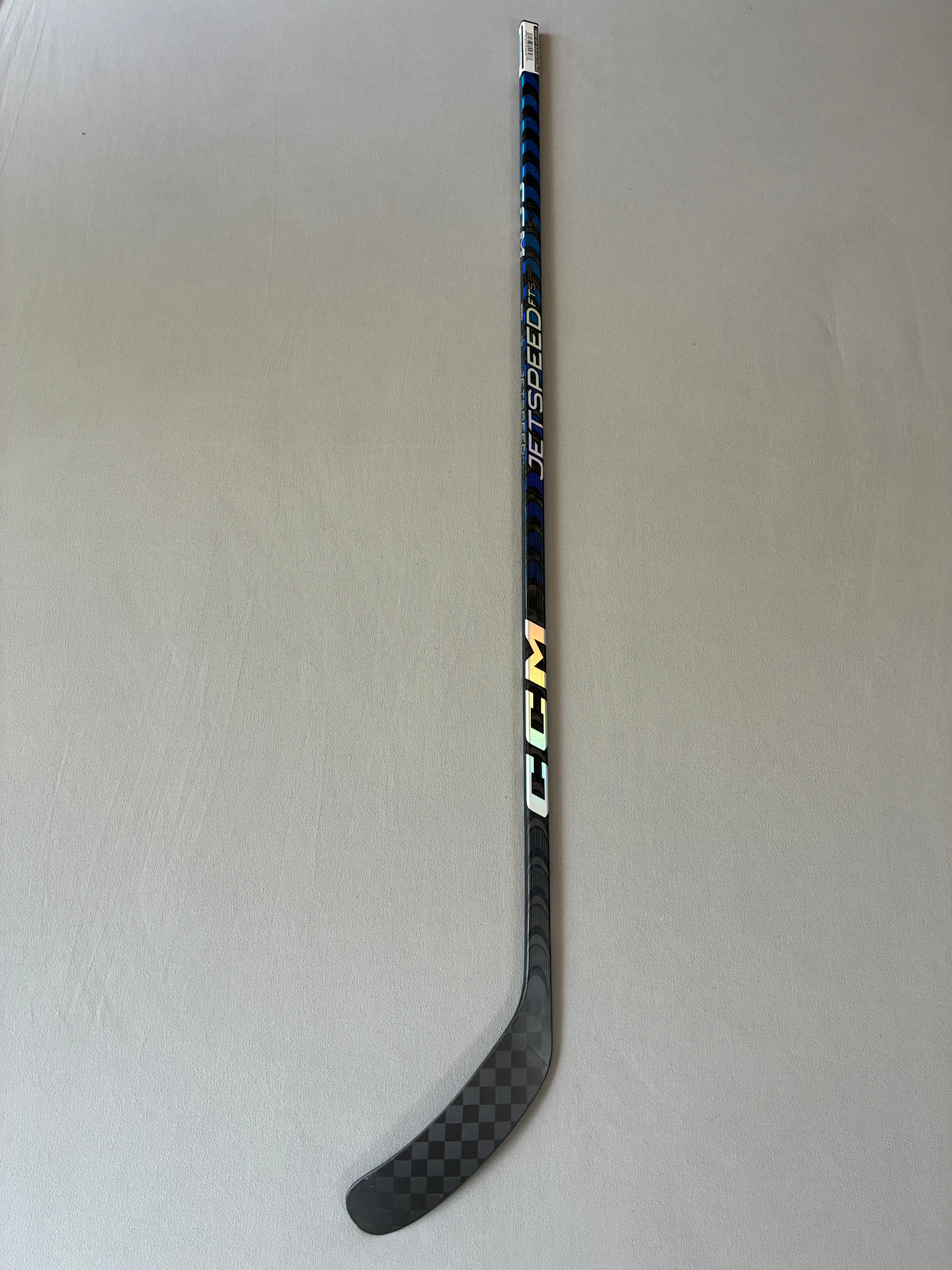 New 90 Flex P46M Senior CCM JetSpeed FT5 Pro Left Hand Pro Stock Hockey Stick - Blue