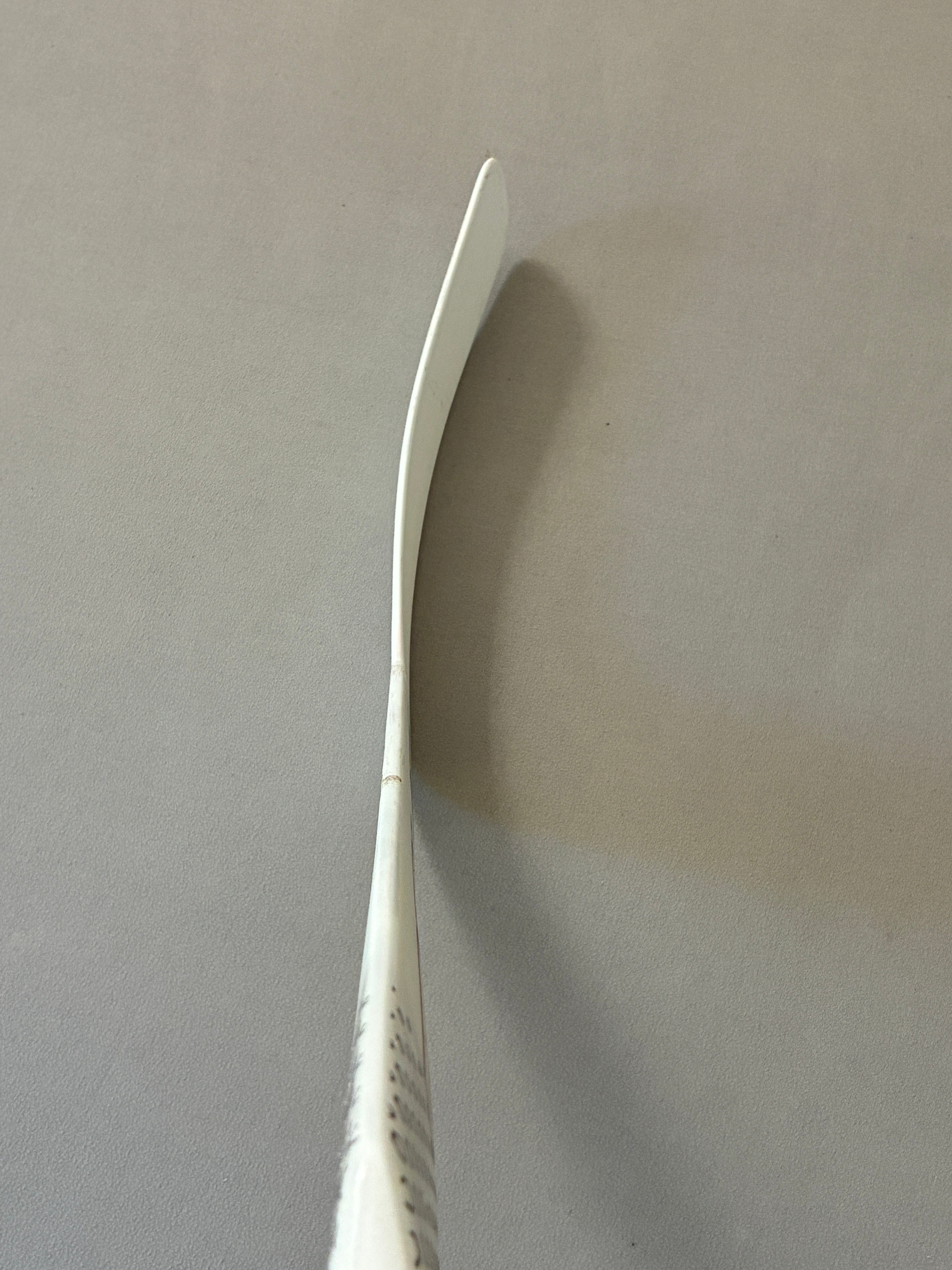 New 26" Paddle Senior True HZRDUS Smoke Regular Right Hand Pro Stock Goalie Stick - White/Red/Blue