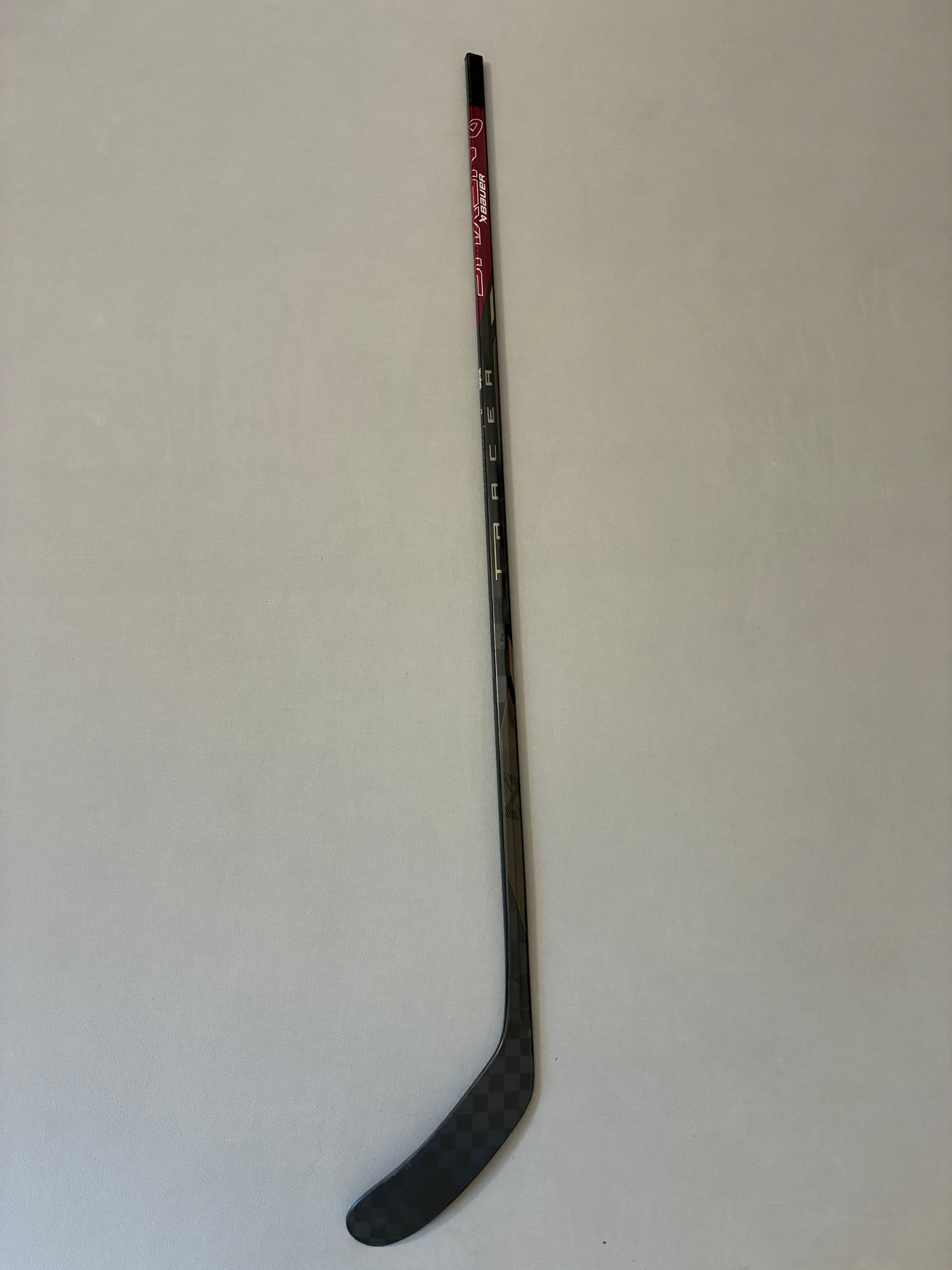 New 87 Flex P28M Senior Bauer Nexus Tracer Left Hand Pro Stock Hockey Stick - Maroon