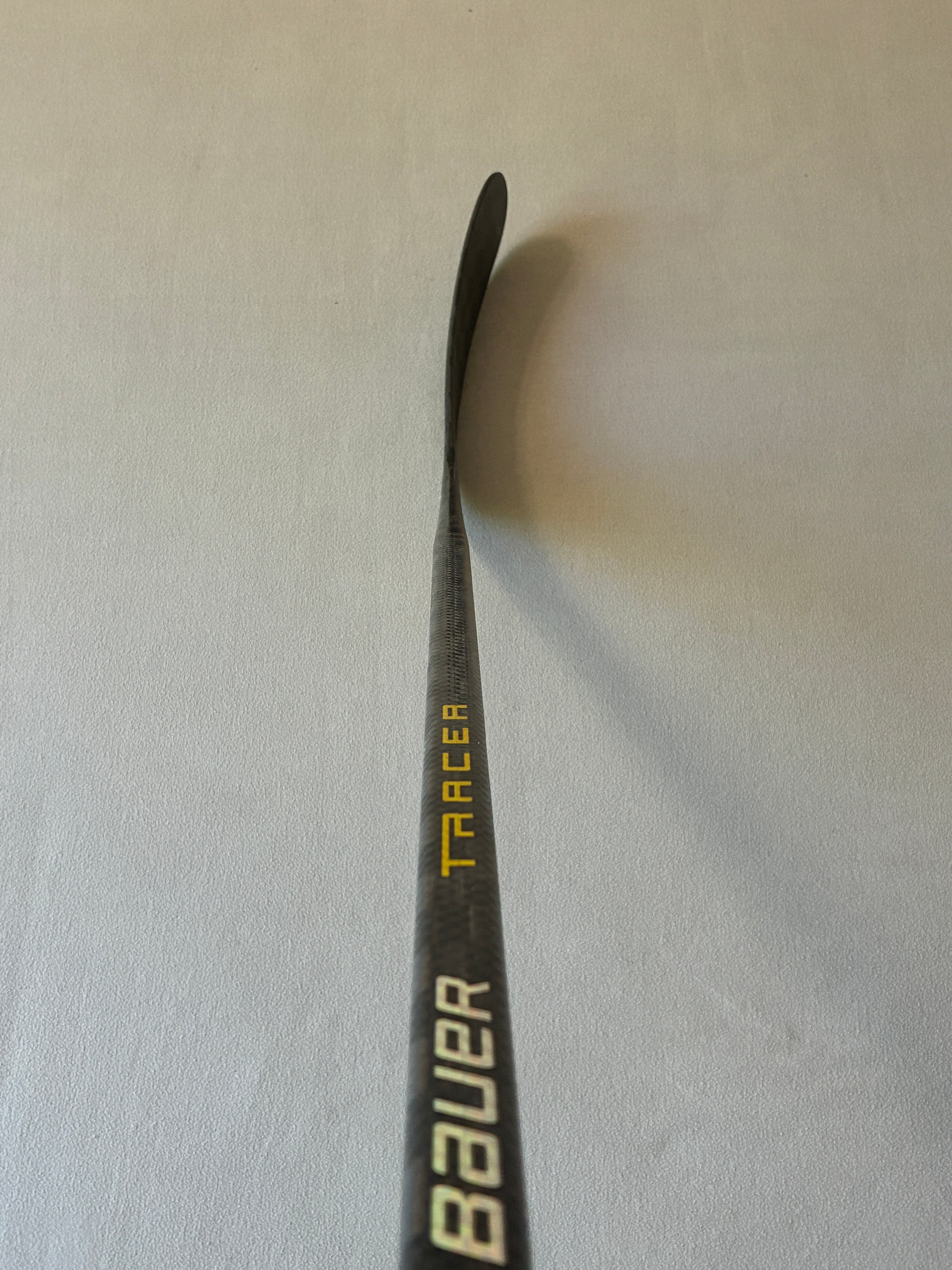 New 95 Flex P92 Senior Bauer Nexus Tracer Left Hand Pro Stock Hockey Stick - Blue/Gold