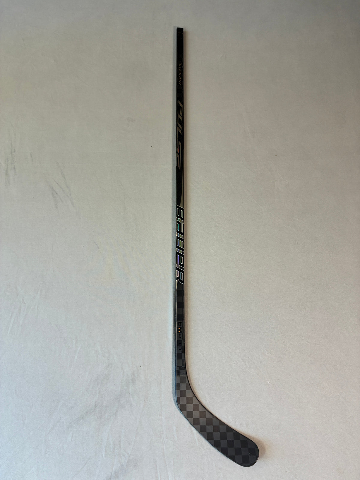Like New 65 Flex P92 Senior Bauer Pulse Left Hand Pro Stock Hockey Stick - Black
